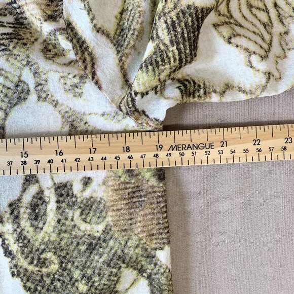 Linda Lundstrom Lightweight Jacket Crop Button Up Floral Coastal Mediterranean - Picture 15 of 16